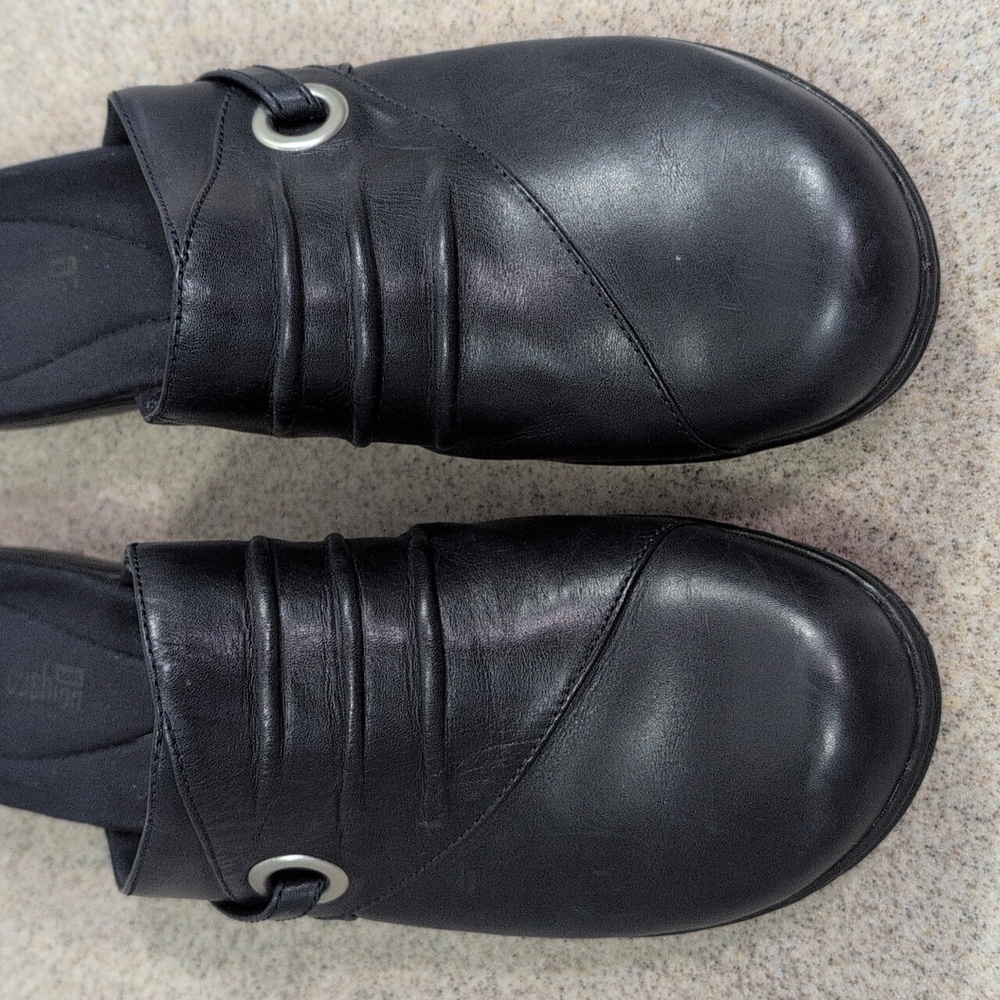 Clarks Soft Cushion Shoes, Clogs Slip-ons Women's Size 10 - Picture 3 of 13
